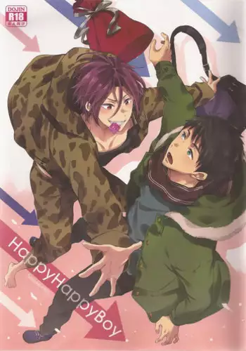 (Renai Jaws 4) [American ☆ Rock (Kotarou)] Happy Happy Boy (Free!) [English]