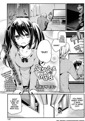 [Azuma Sawayoshi] Service × Maid (COMIC HOTMILK 2014-07) [English] {HimaHimaSeijin}